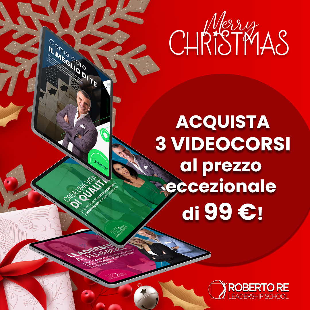 Come dare il meglio di te e Leadership al femminile e crea una vita di qualità Natale